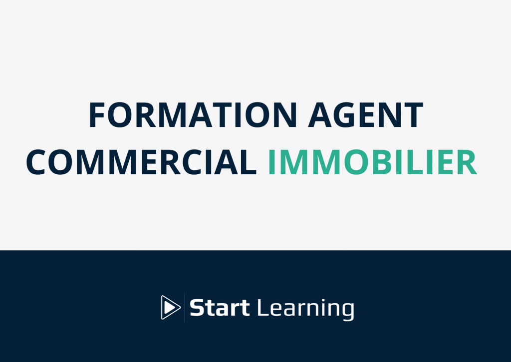 Formation agent commercial immobilier